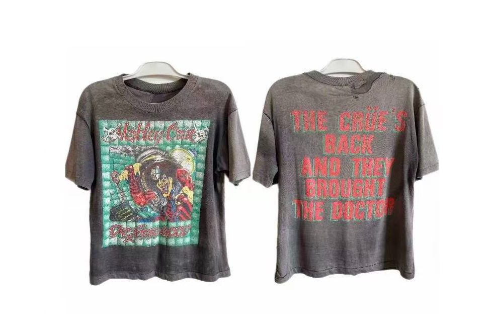 Mötley Crüe Dr. Feelgood Vintage Washed Tee
